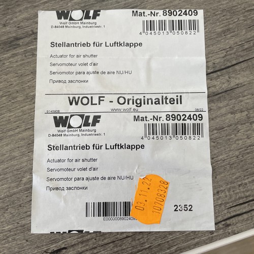 Wolf stellantrieb für - stellantrieb,
